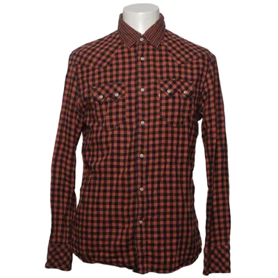 Chemise en flanelle (Orange, Noir) de Levi Strauss & Co Coton