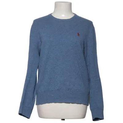 Strickpullover (Blau) von Polo Ralph Lauren Merinowolle