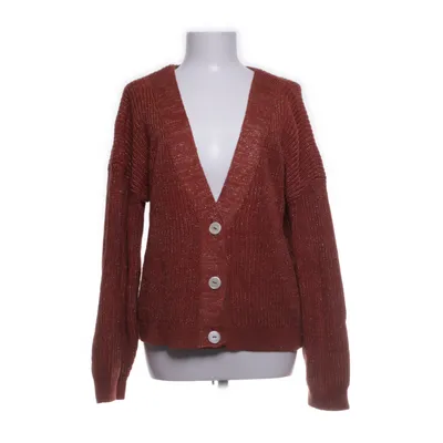 Cardigan (Brun) fra Rainbow Akryl, Bomuld, Metallfiber, Polyester