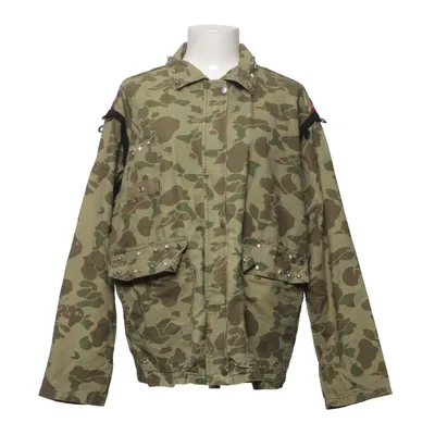 Jacket (Green, Brown) from Zara Woman Outerwear Cotton