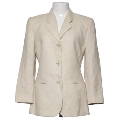 Blazer (Beige) de Antonio Fusco Cachemire, Cupro
