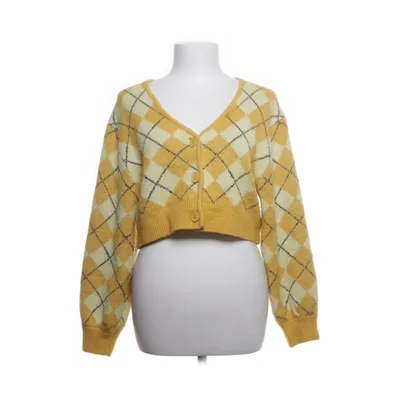 Kofta (Gul, Flerfärgad) från Divided by H&M Akryl, Elastan, Polyester, Ull