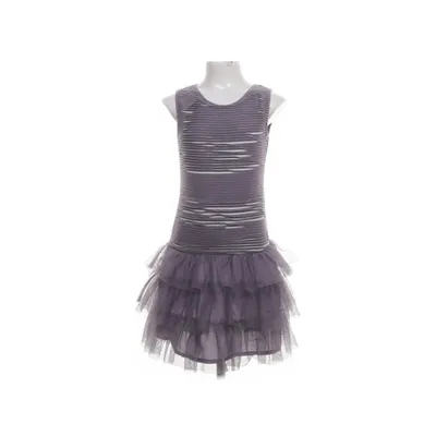 Robe (Violet, Blanc) de Charles Vögele Fibre métallique, Polyester, Viscose