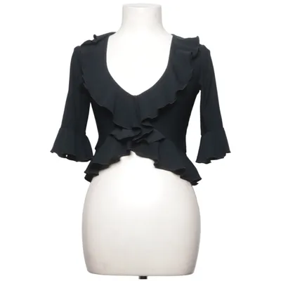 Top (Black) from Glitzy Elastane, Polyester