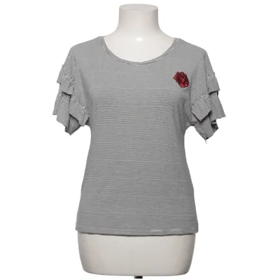 T-shirt (Seven/6 Ruffles Tee) van Seven Sisters Elastaan, Polyester, Viscose