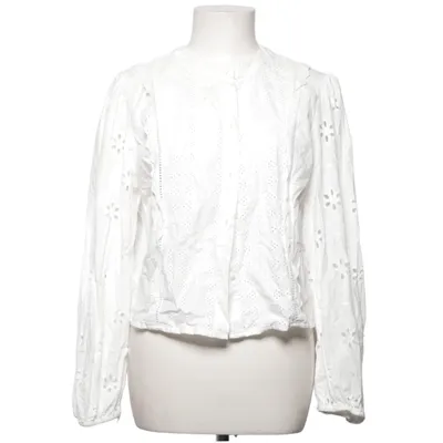 Blouse (Wit) van Zara Katoen