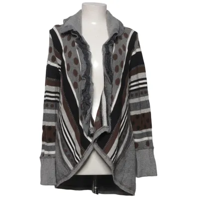 Cardigan (Grå, Sort, Brun) fra Kali Orea Angora, Bomuld, Polyamid, Viscose