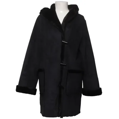 Shearling jacket (Black) from Autre Ton Polyester