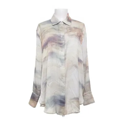 Blouse (Multicolored, White) from H&M Modern Classic Polyester