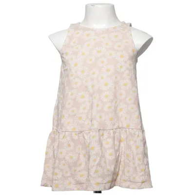 Kjole (Beige, Flerfarvet) fra Lindex Kids Bomuld