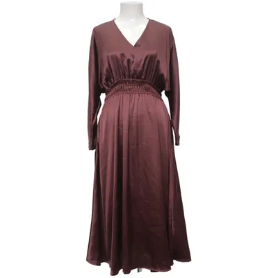 Maxi dress (Purple) from Pernilla Wahlgren Design Polyester
