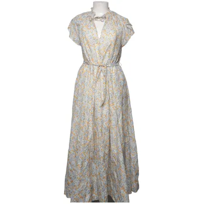 Maxi dress (Blue, Yellow, White) from Samsøe & Samsøe Organic cotton, Silk