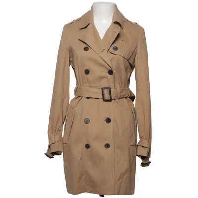 Trenchcoat (Beige) fra Mango Basics Bomuld, Elastan, Polyester
