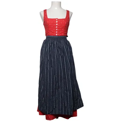 Dirndl (Rød, Blå, Hvid) fra Wenger Bomuld