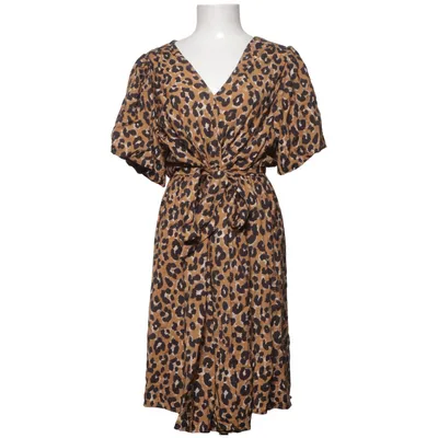 Dress (Brown, Black, White) from C&A