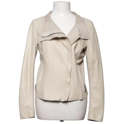 Bikerjacka (Beige) från Cigno Nero Skinn, Polyester