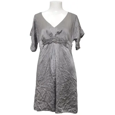 Jurk (Grijs) van Ted Baker Polyester, Zijde