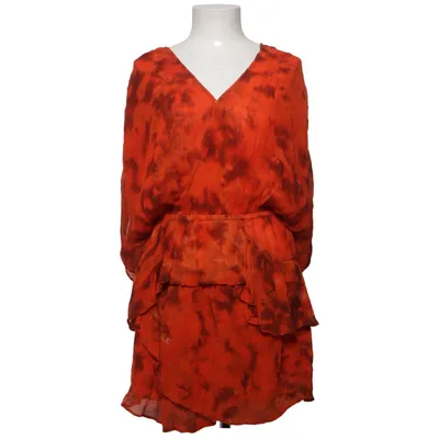Kjole (Orange, Brun) fra Moliin Copenhagen Polyester, Viscose
