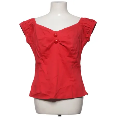 Top (Red) from Collectif Cotton, Elastane