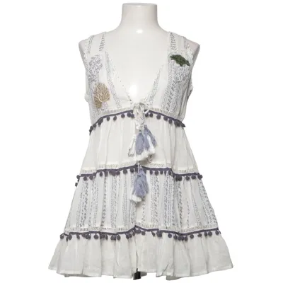 Robe (Blanc, Bleu) de Peace + Love Coton