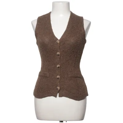 Gilet (Bruin) van Zara Acryl, Polyester