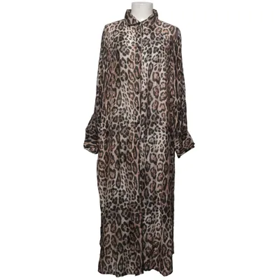 Skjortekjole (Beige, Brun, Sort) fra Kaanda Beach Life Viscose