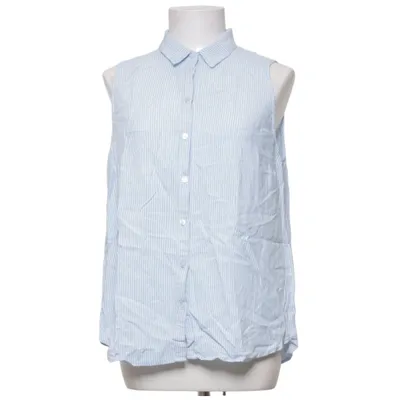 Short sleeve shirt (Blue, White) from Divided by H&M Viscose