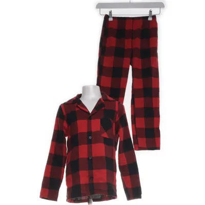 Pyjamas (Röd, Svart) från Hema Bomull
