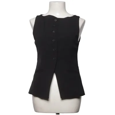 Kostuumgilet (Zwart) van Gina Tricot Elastaan, Gerecycled polyester, Viscose