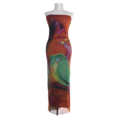 Maxikleid (Orange, Mehrfarbig) von Zara