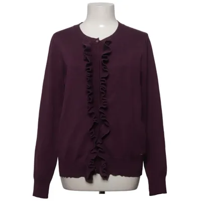 Kardigan (Purpurowy) z Holly & Whyte by Lindex Poliester, Wiskoza