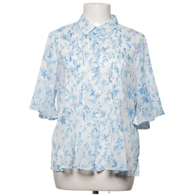 Kortärmad skjorta (Blå, Vit) från French Connection Polyester