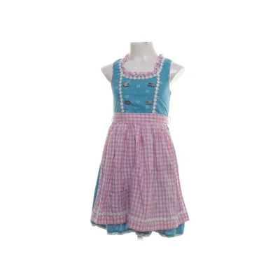 Dirndl (Blauw, Meerkleurig) van Ramona Katoen, Polyester