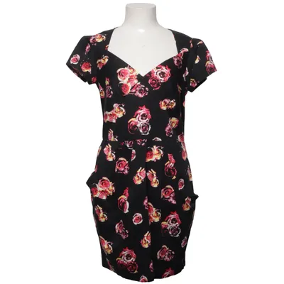Dress (Black, Multicolored) from Closet Cotton, Elastane
