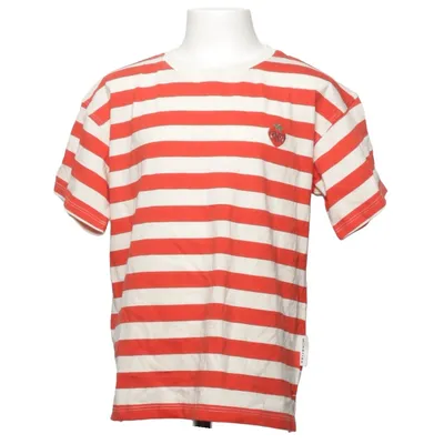 T-shirt (Rood, Beige) van Minories Organisch katoen