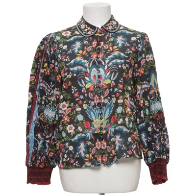 Bluse (Sort, Flerfarvet) fra Alice + Olivia Bomuld