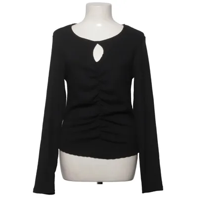 Blouse (Noir) de Frakment Élasthane, Polyester