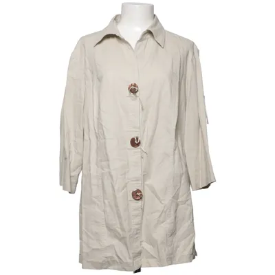 Chemise à manches courtes (Beige) de Meine GröBe Coton, Lin