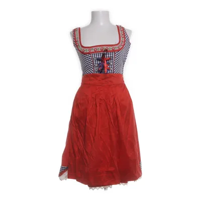 Dirndl (Röd, Flerfärgad) från Marlo Bomull