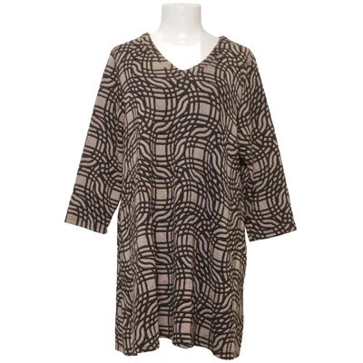Kjole (Sort, Beige) fra Pont Neuf Elastan, Polyester, Viscose