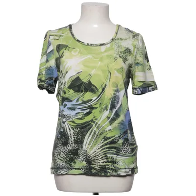 T-shirt (Grøn, Flerfarvet) fra Gelco Elastan, Viscose