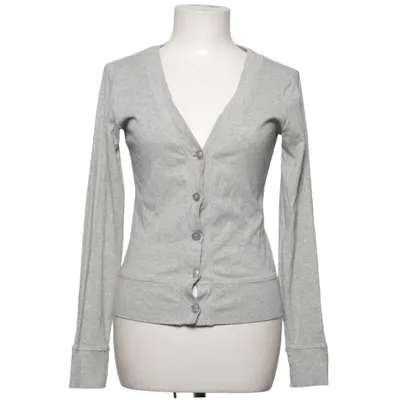 Strickjacke (Grau) von Eve Baumwolle