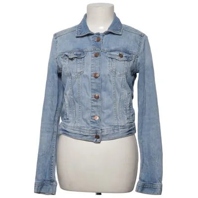 Denimjakke (Blå) fra Divided by H&M Bomuld, Elastan