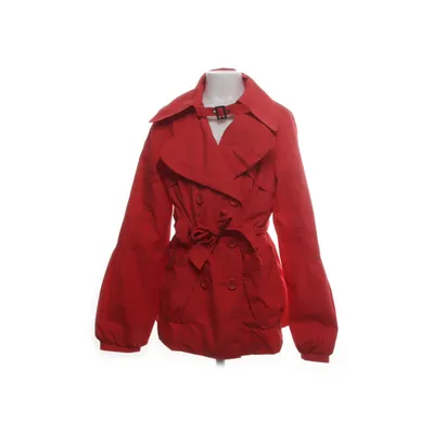 Trenchcoat (Rood) van New York Y.F.K Polyester, Katoen