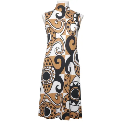 Dress (Black, Beige, White) from Nanso Cotton, Modal, Wool