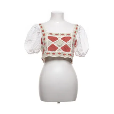 Crop top (Röd, Grön, Vit) från Drôle de Copine Bomull