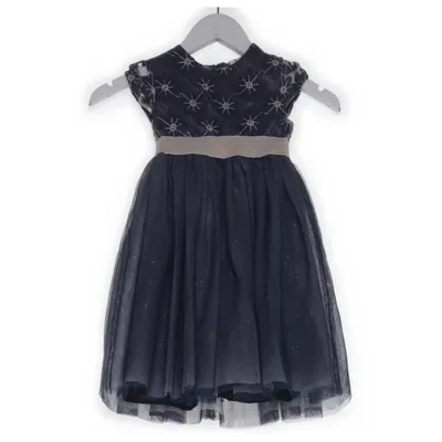 Dress (Blue, Multicolored) from Topolino Cotton, Polyamide, Polyester