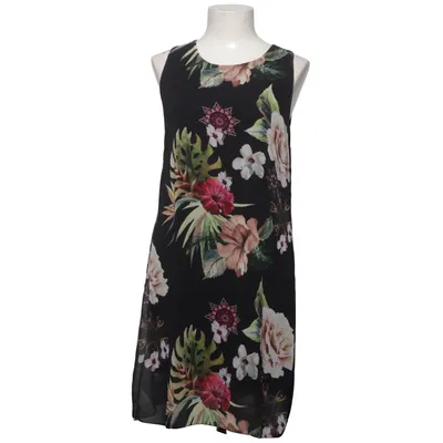 Dress (Black, Multicolored) from Loveli Polyester, Viscose