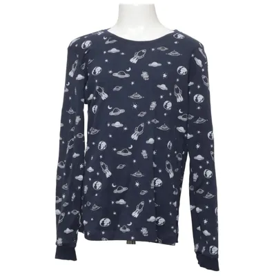 Lange mouwen shirt (Blauw) van Åhléns Kids Katoen