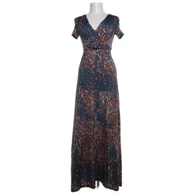 Maxi dress (Blue, Red) from Ellen Eisemann Elastane, Viscose